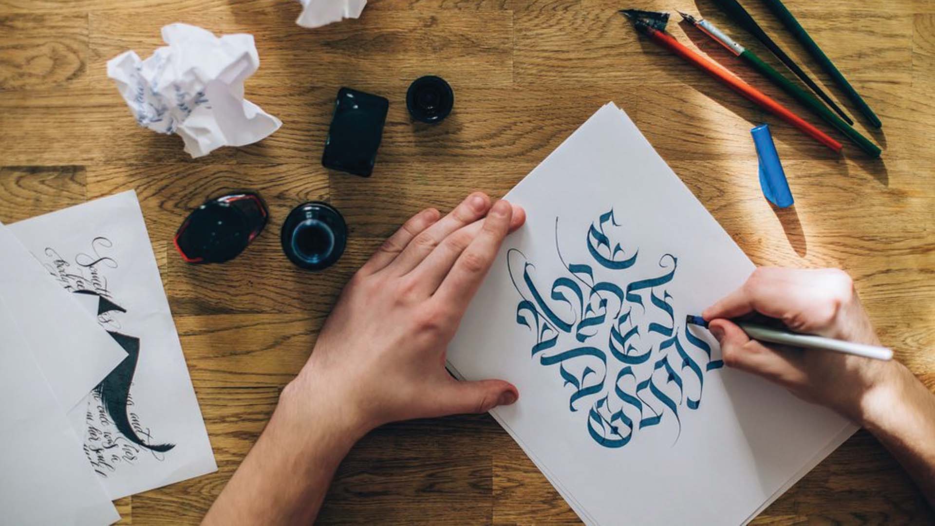 calligraphy papers