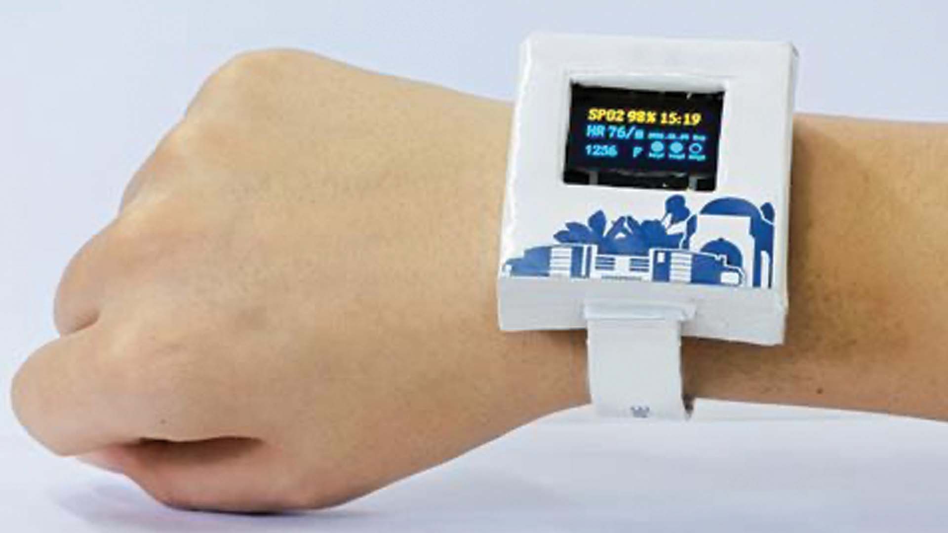 Protoype of dissolvable smartwatch