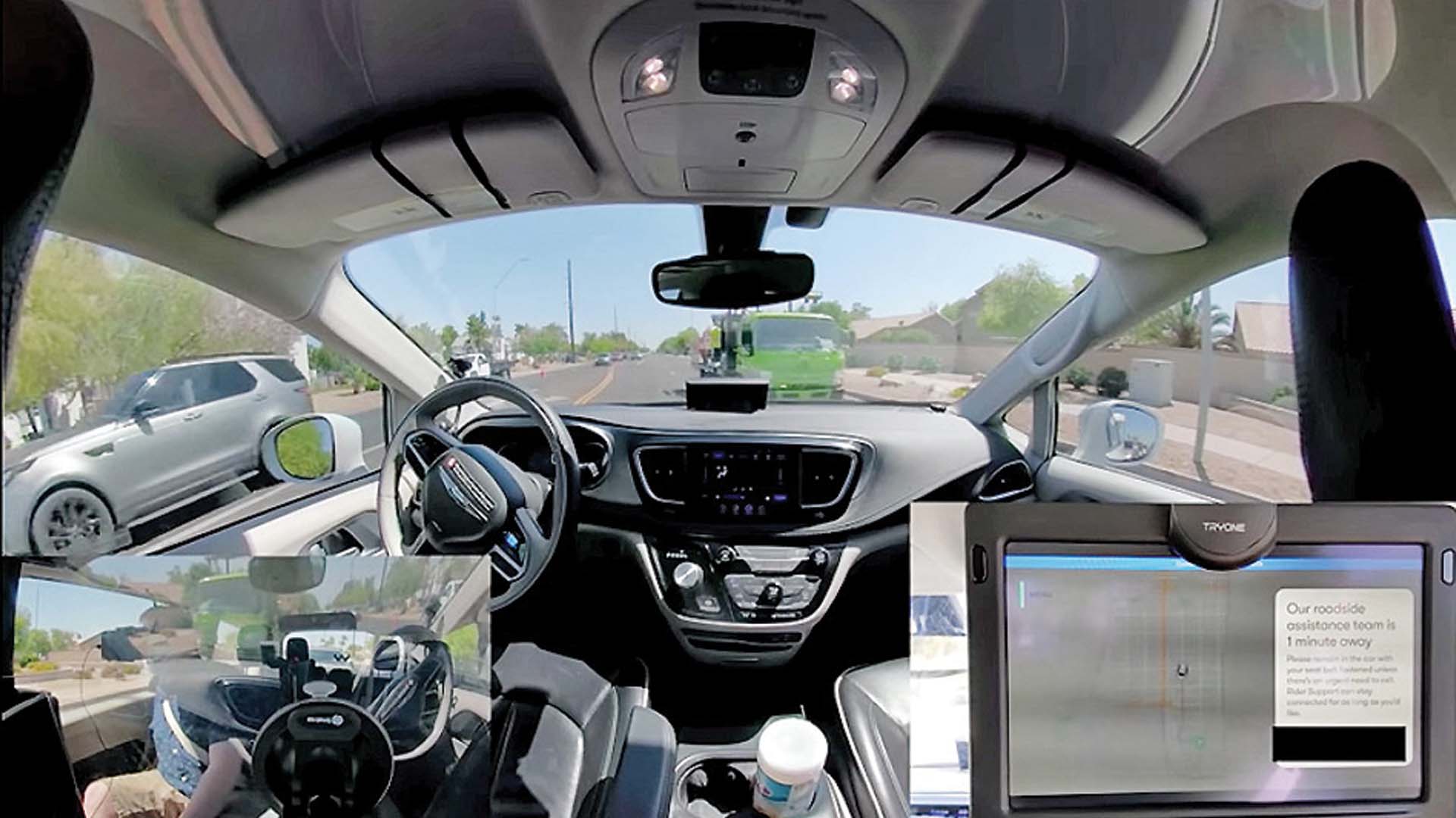 Inside Waymo's Taxi