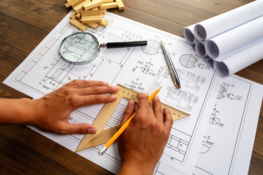 Mechanical Engineer Art Drawing