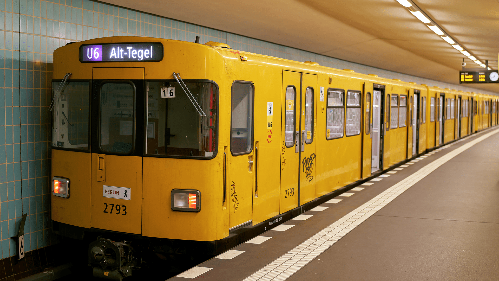 Berlin U-Bahn Public Transport