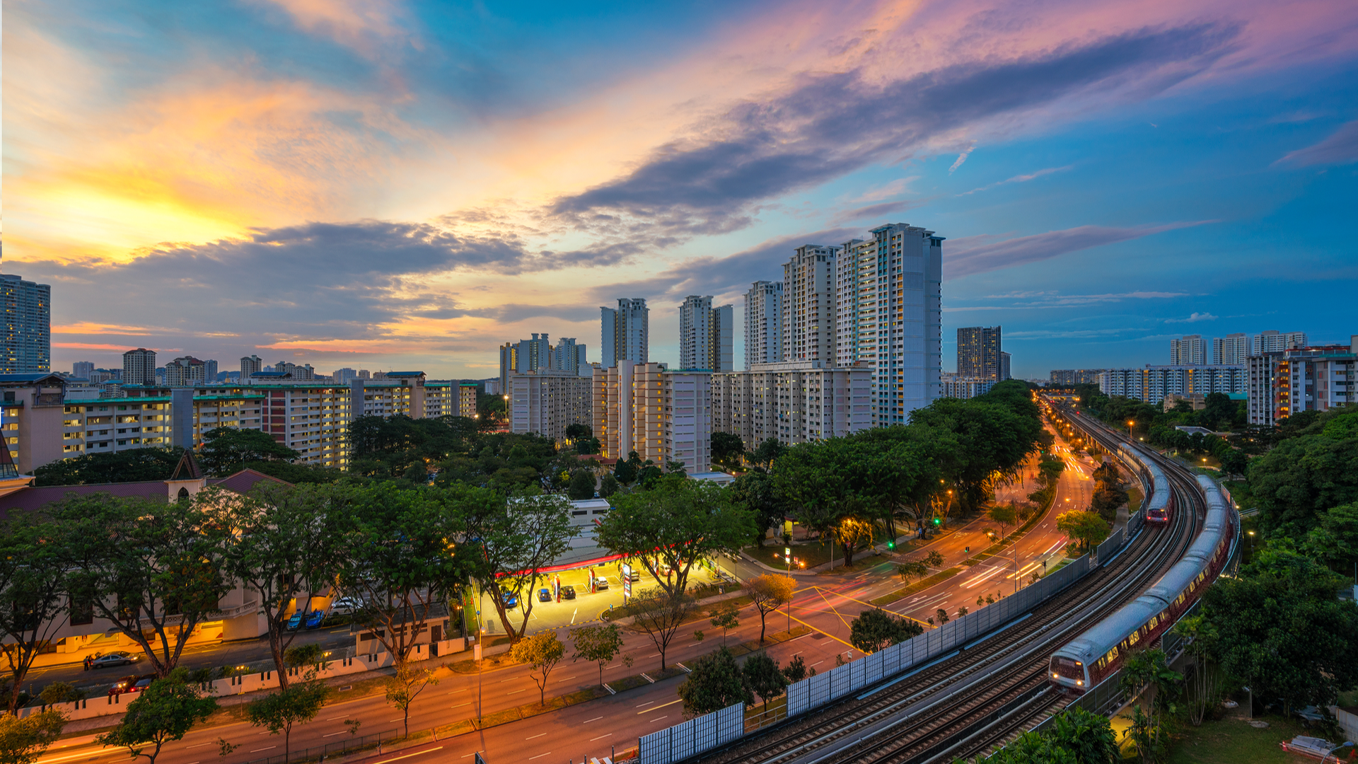 Singapore Mass Rapid Transport System