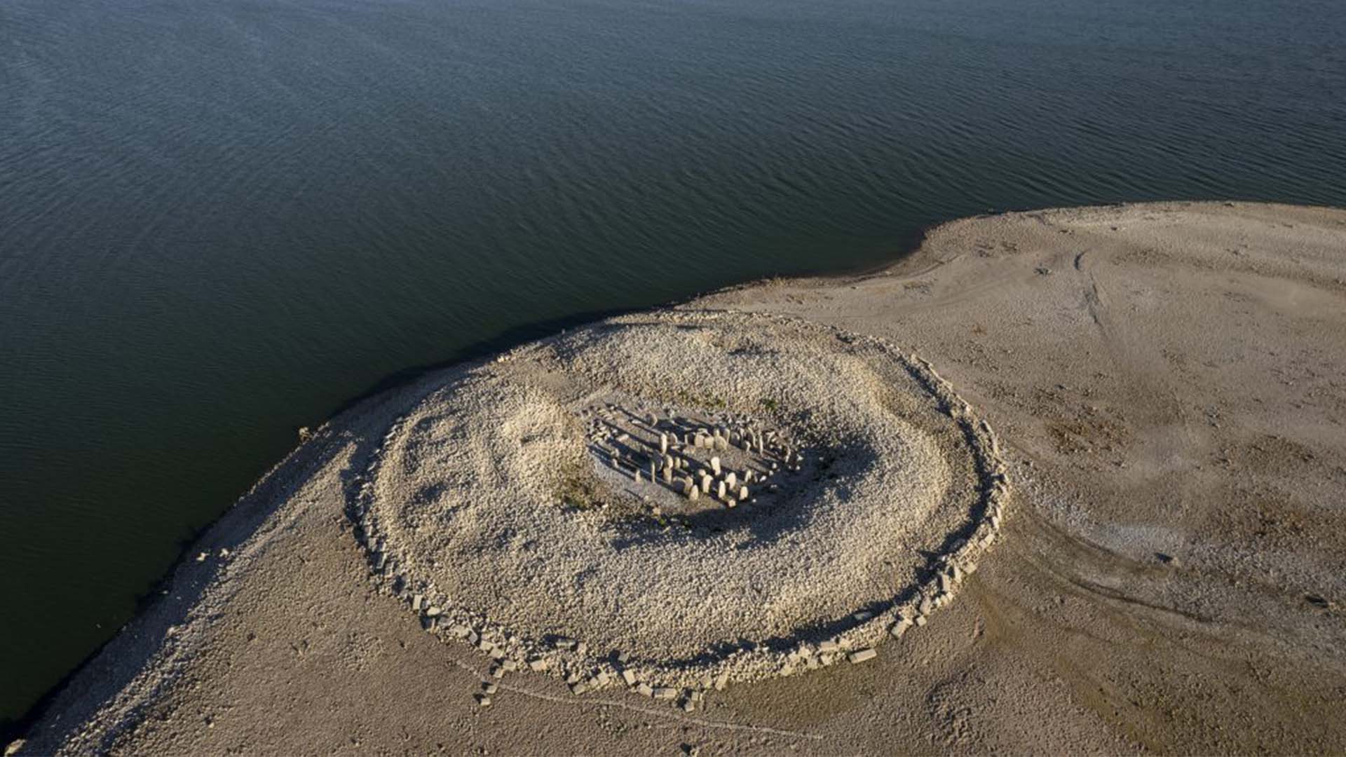 Dolmen of Guadalperal Spanish Stonehenge Water