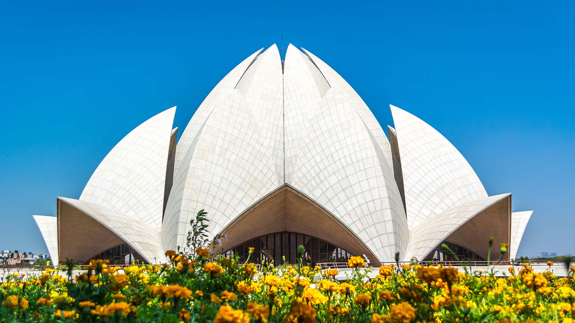 Lotus Temple New Delhi Architecture