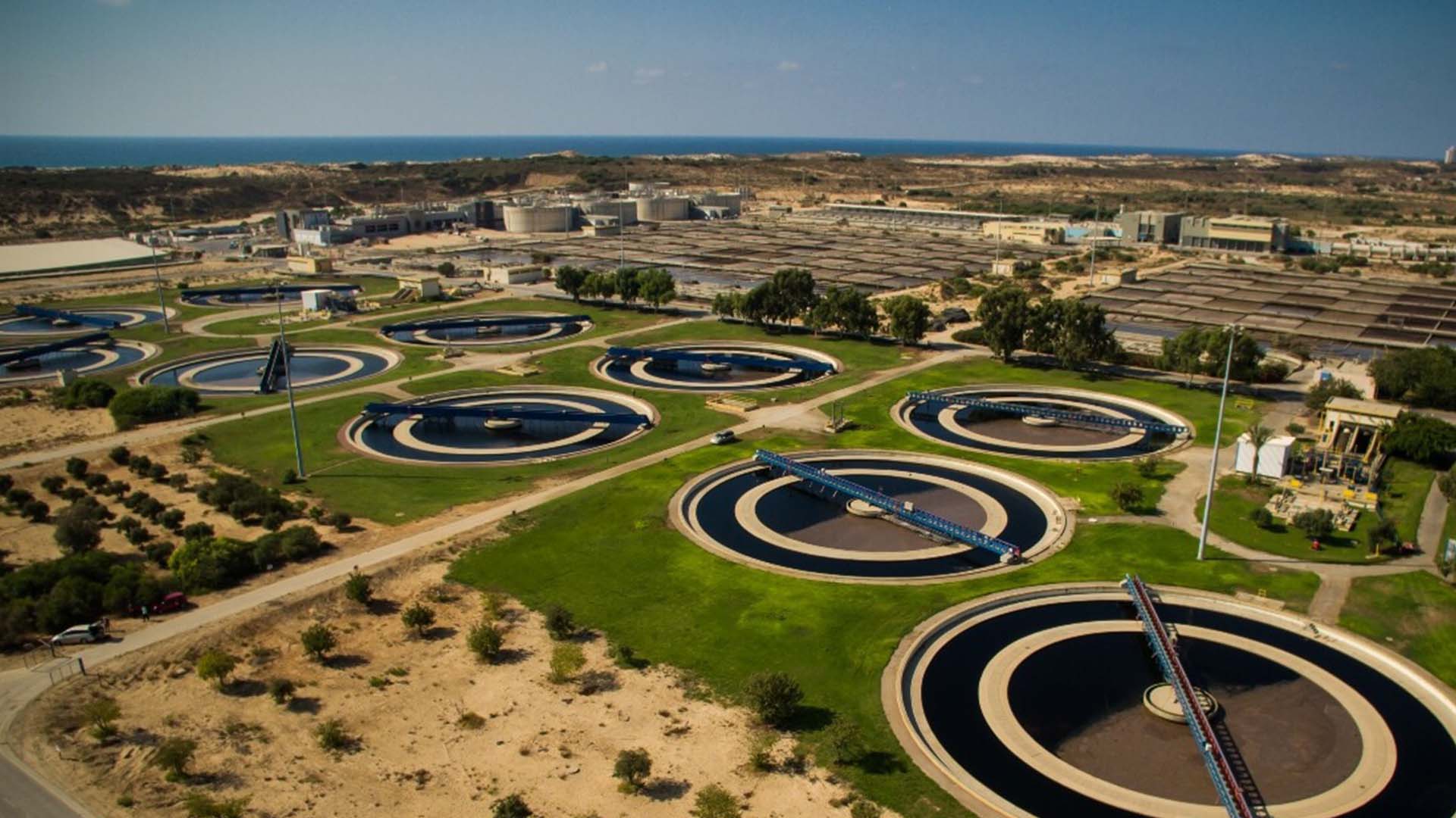 Shafdan Wastewater Treatment Plant; Photo Credit: Tahal Group