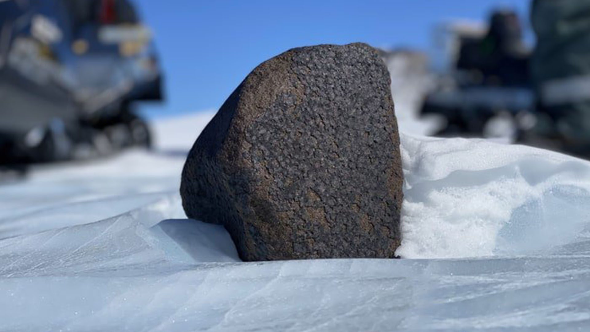 Meteorite Discovered Antarctica 2023 Maria Valdes