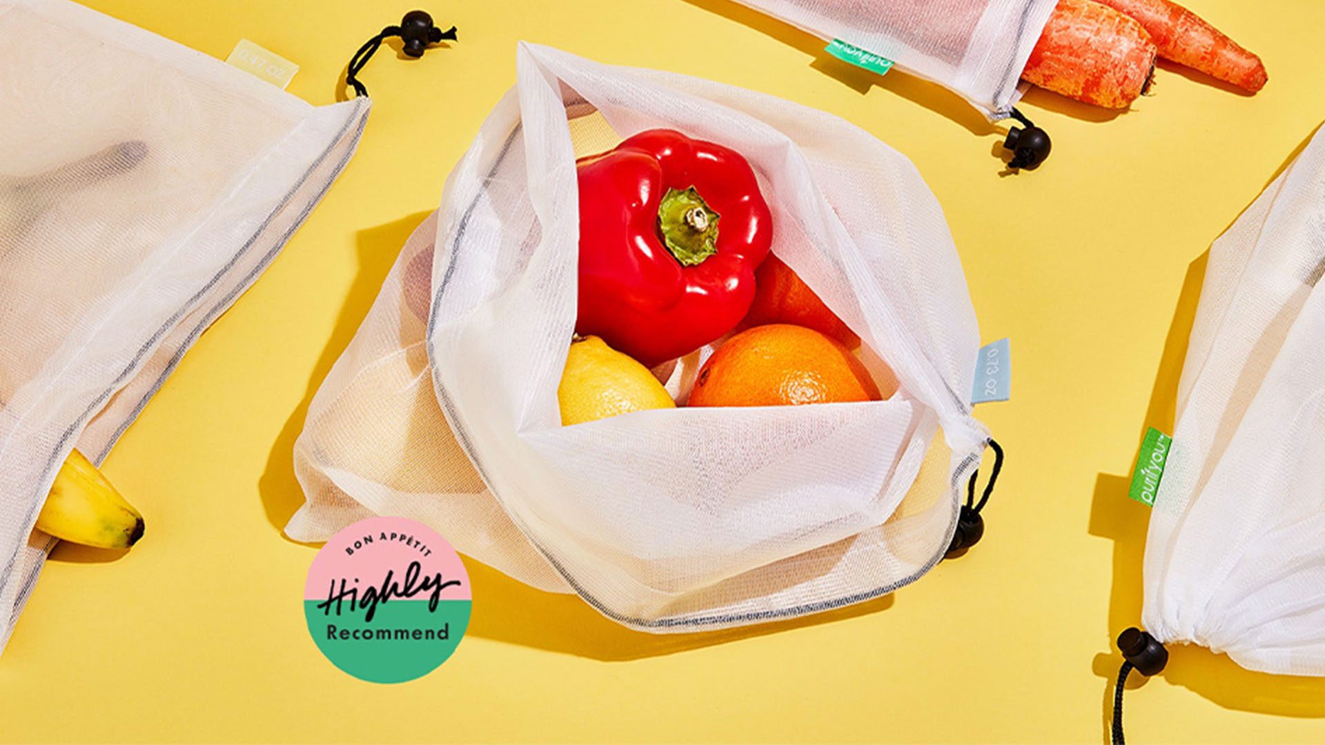 purifyou’s Reusable Mesh Produce Bags