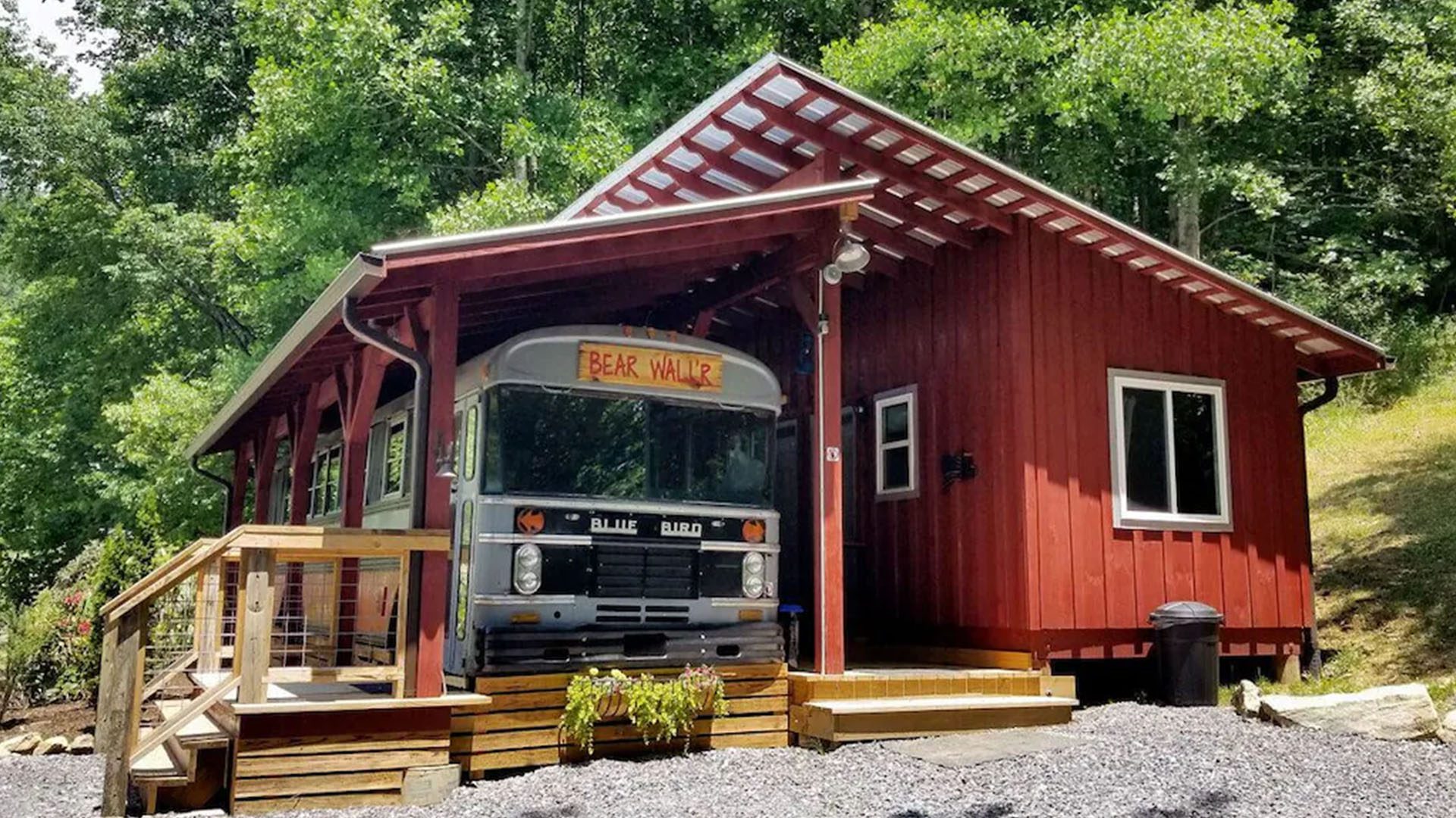 Bear Wall’r Bus - Haywood County, North Carolina