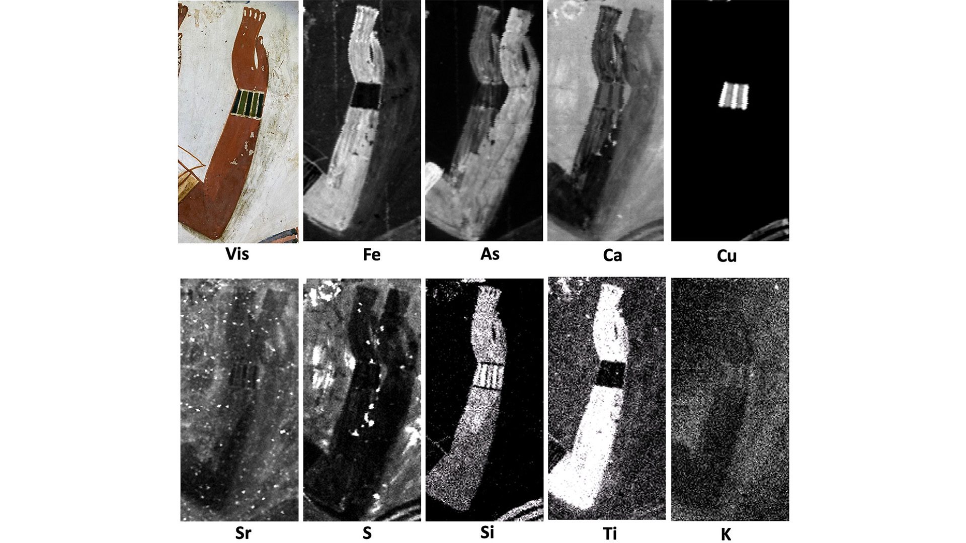 Theban Tombs Project Chemical Imaging Examine Missing Hand