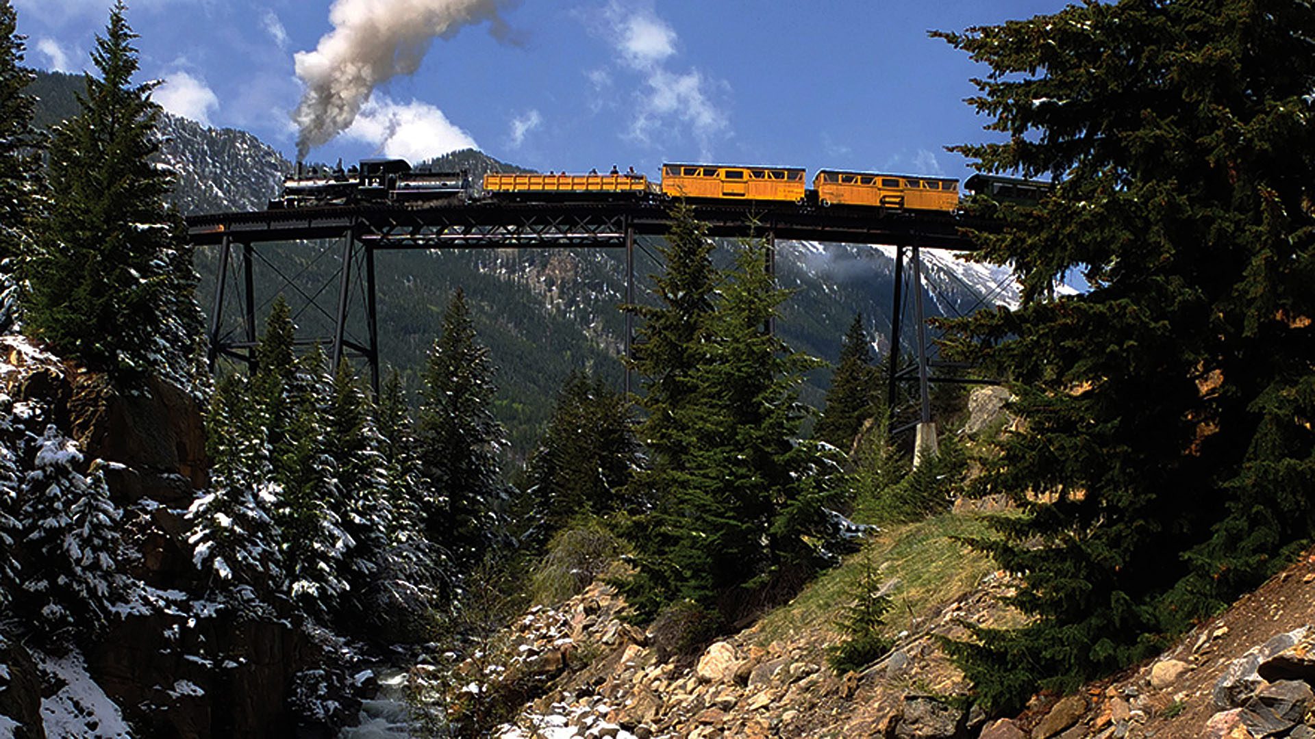 Georgetown Loop Train Fall Season