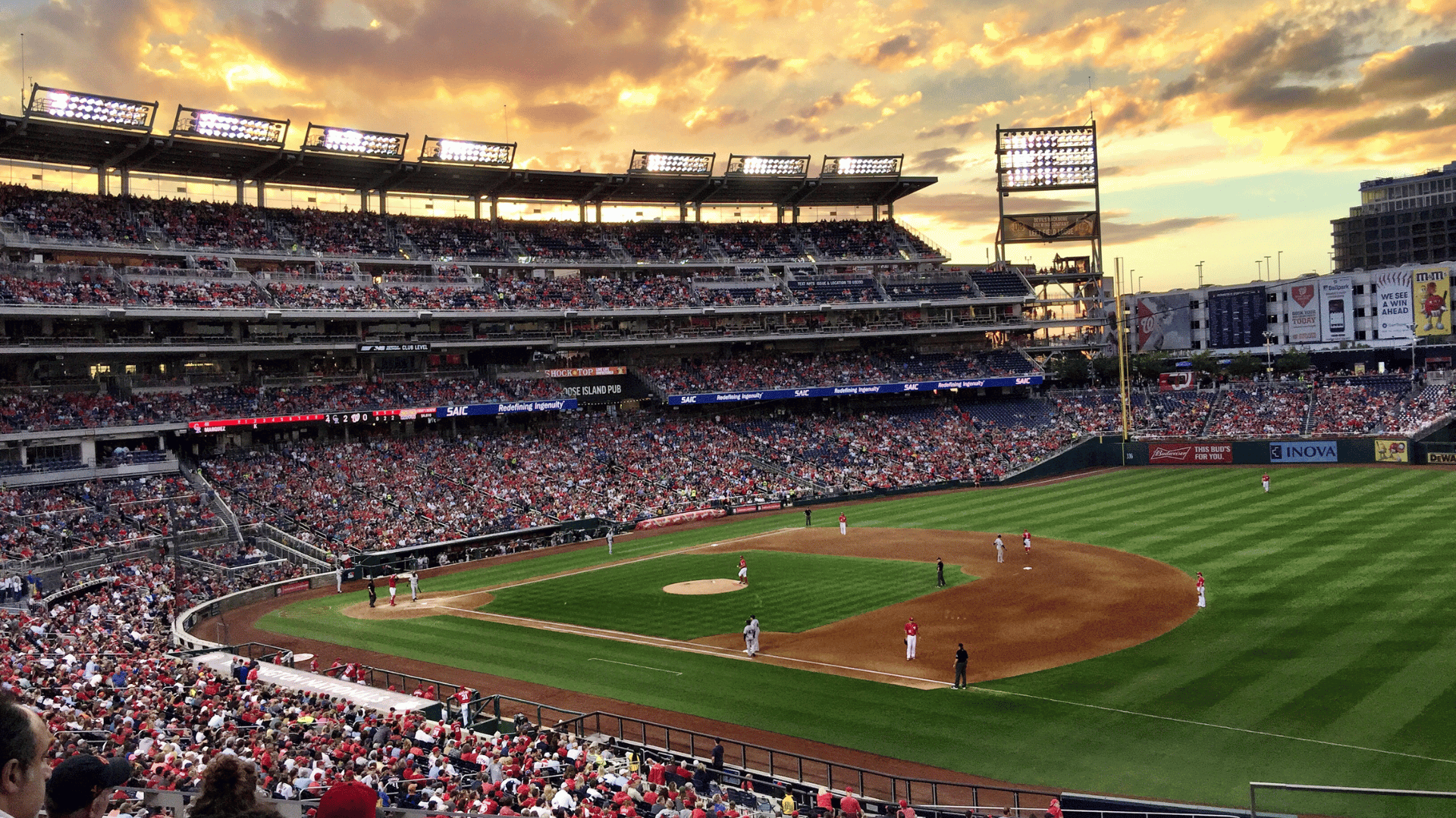 MLB baseball stadium