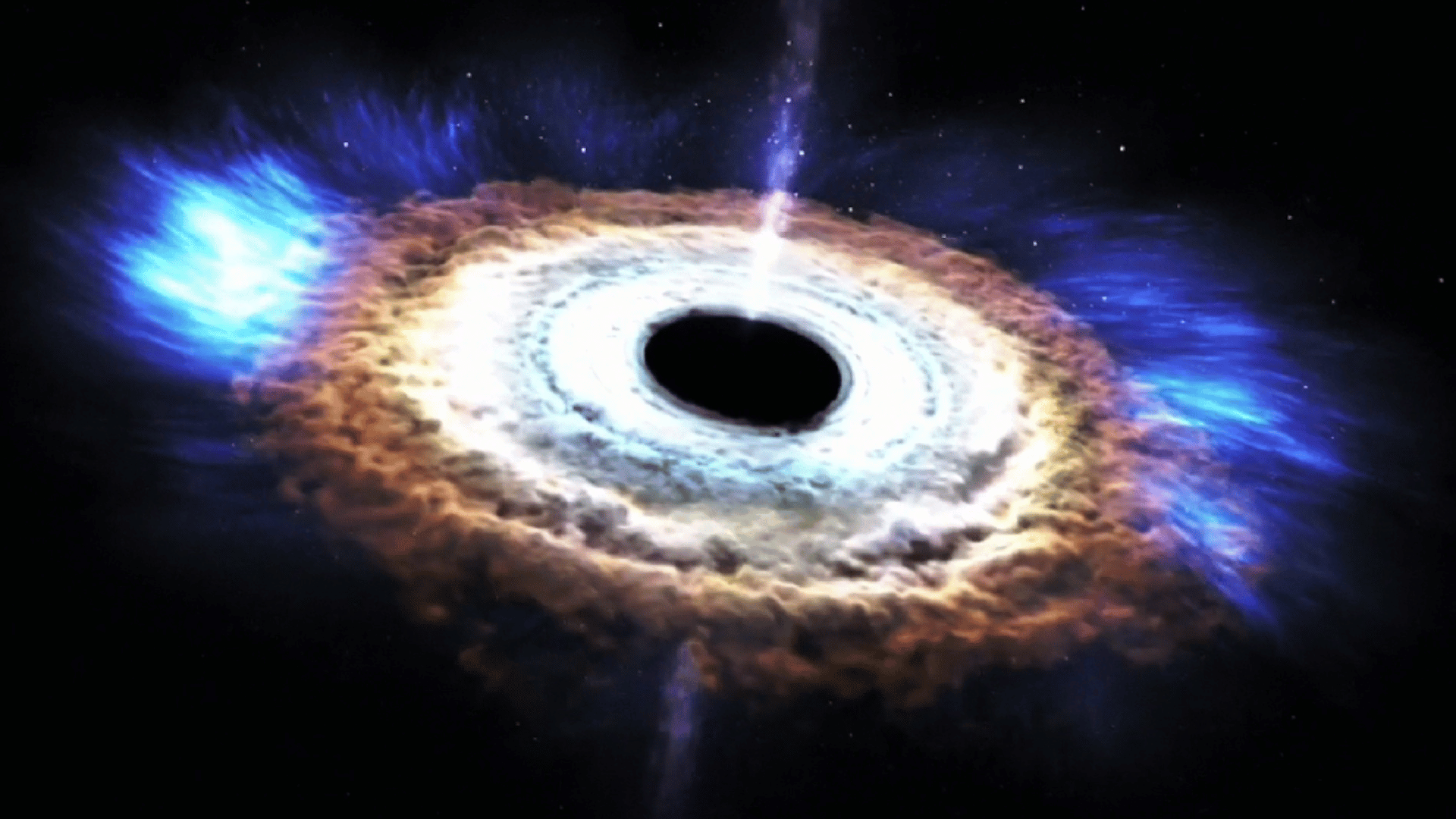 Animation by NASA illustrates what happens when a star gets too close to a black hole (Video: NASA Goddard)